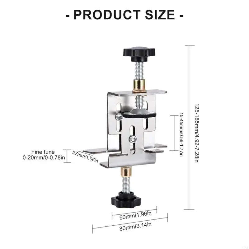 Instalación puerta del gabinete 57QF Jig Sopking Support Support para fabricación muebles