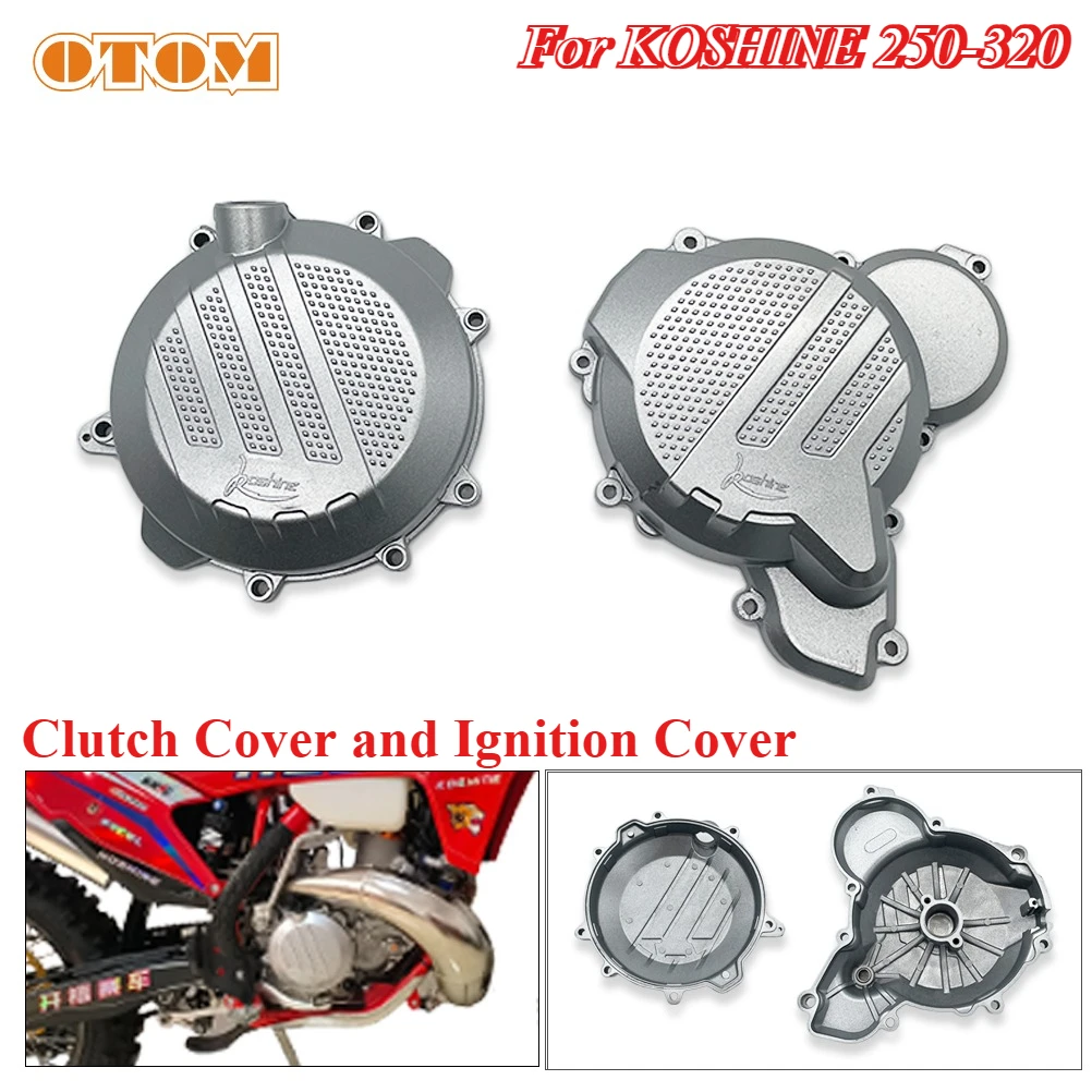 

Motorcycle Clutch Cover Ignition Cover For KOSHINE 250 300 320 Original 2-stroke Water-Cooled Engine Guard Magneto Protector Lid