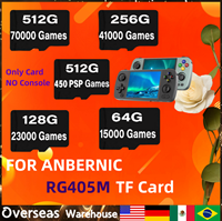 ANBERNIC RG405M TF Card 512G Video Game Consoles Game Memory Cards Pre-install Retro Games PS2 MAME PSP Classic Mini 70000 Games