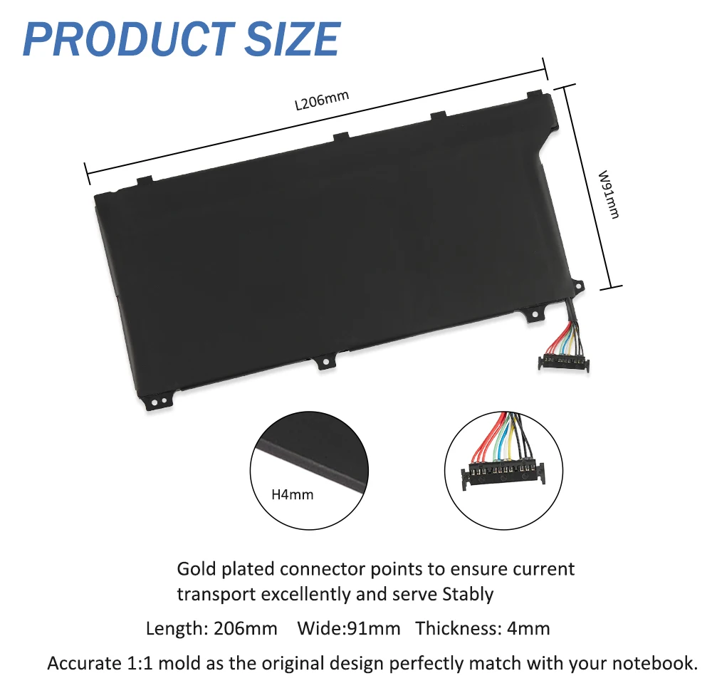 ETESBAY HB4692J5ECW-3 42Wh 3665mAh Laptop Battery Replacement for Huawei MateBook D 15 2020 15-53010TUY MagicBook VLT-W50