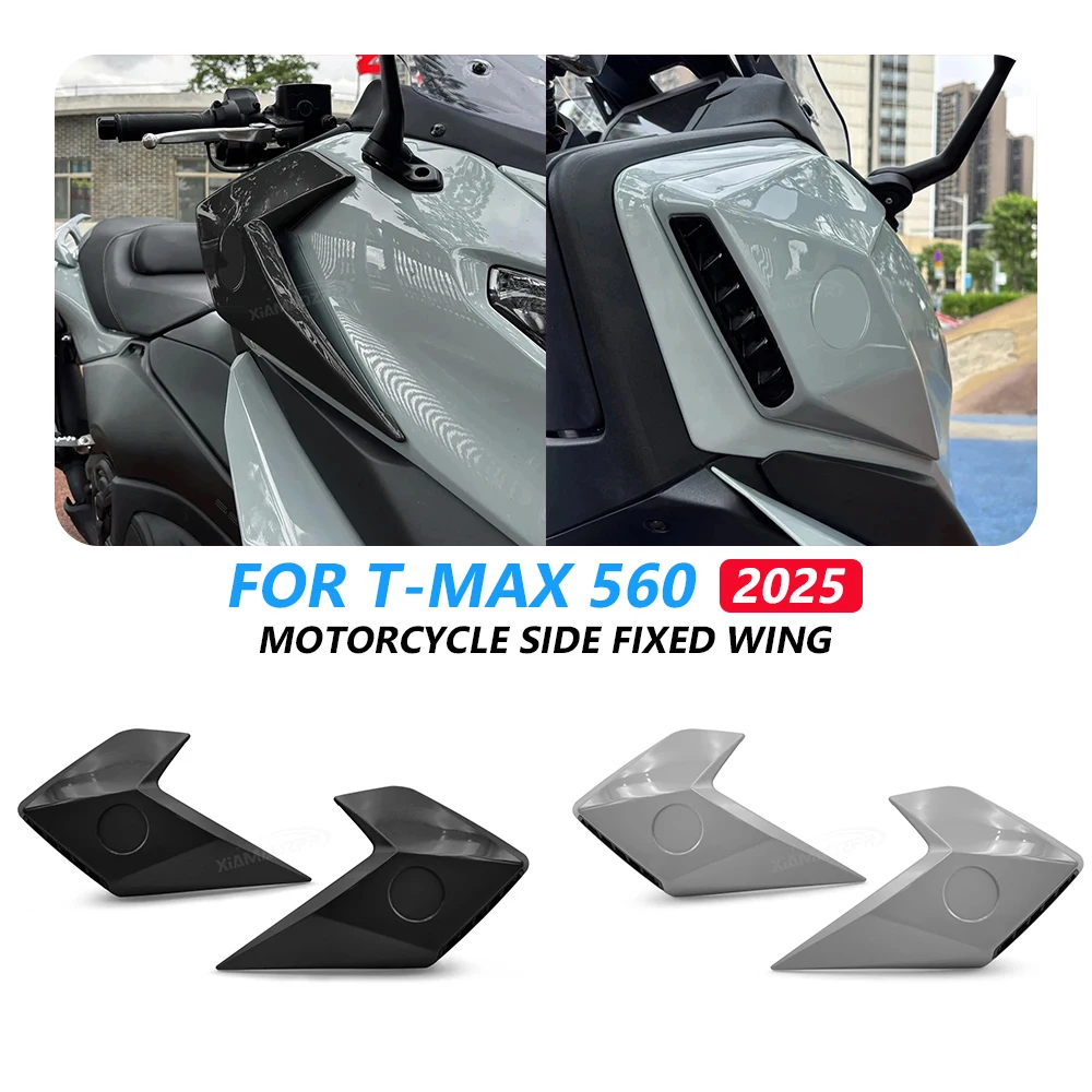 

Motorbike Wind Spoiler For Yamaha T-MAX 560 2025 TMAX 560 tmax560 Leg Air Side Deflectors Decoration Cover Lower Fairing Winglet
