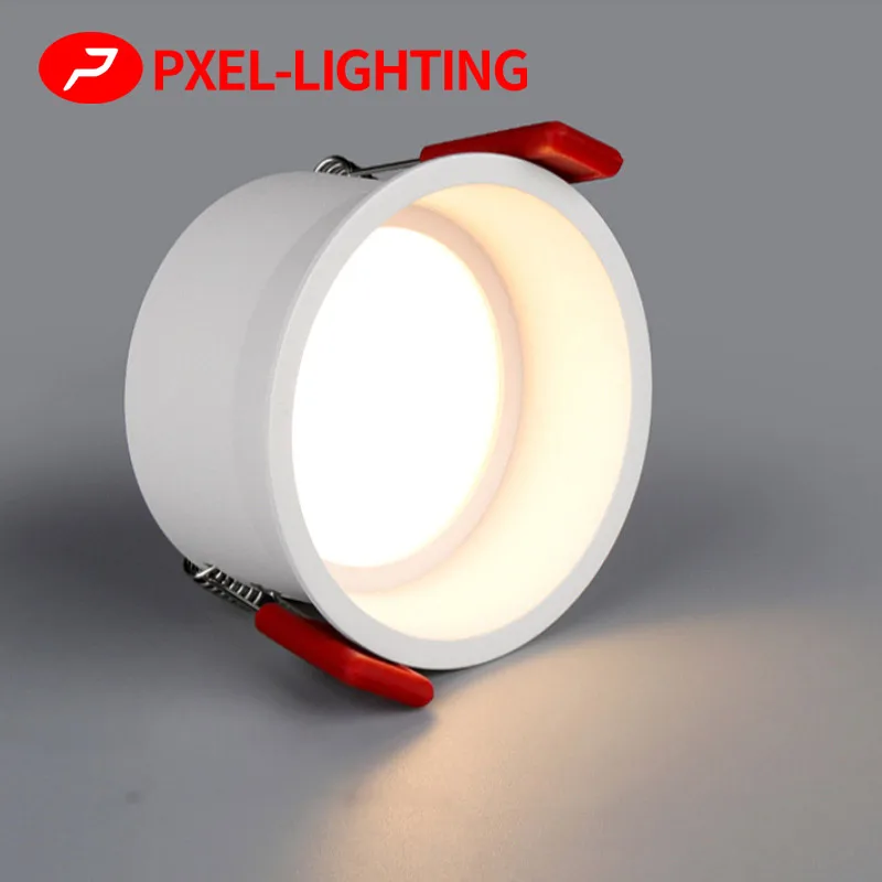 

Recessed Downlight Household 55/75/85/95mm Open Hole Light Showroom Concealed Household Narrow Side Hole Light LED Downlight