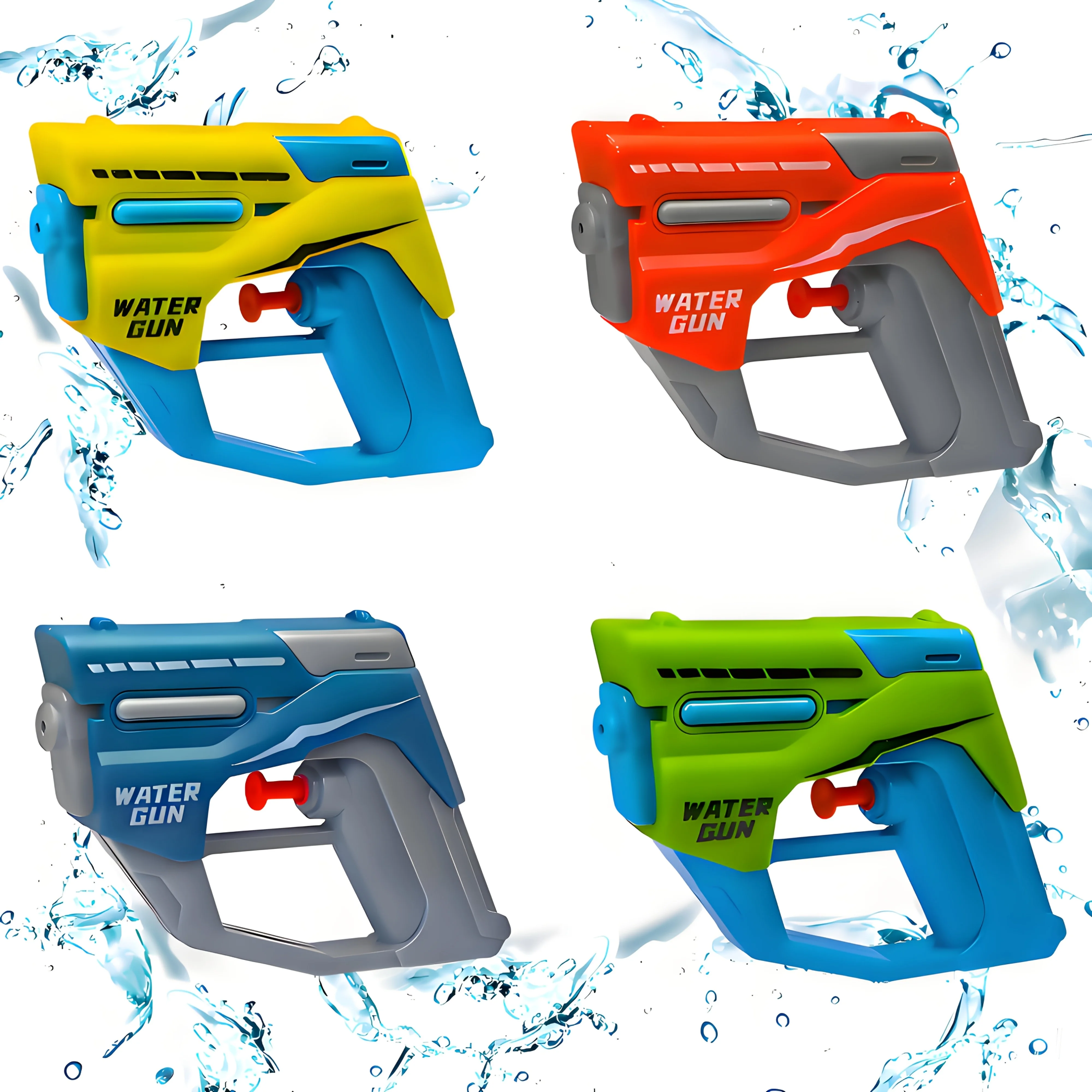 

Водяной пистолет, для летних вечеринок, милый дизайн, очень большой объем, идеально подходит для праздников и торжеств, мини-пляж для летних развлечений, в наличии.