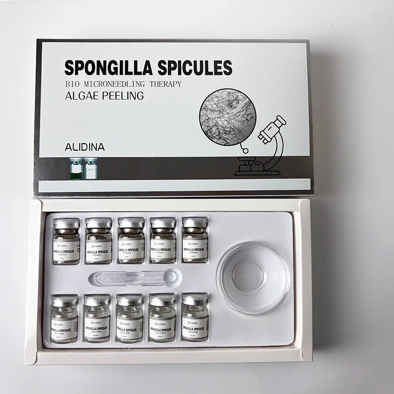 R Algen Peel Bio Spongilla Gewürze Peeling Resurfacing verbessern Akne Ölkontrolle Hyperpigmentierung Algenschwamm Hautreparaturset