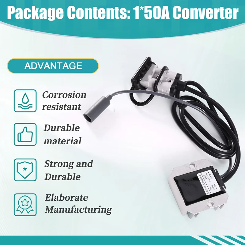 

Преобразователь DC-DC 105 Вт для мини-роутера Starlink, 12В/24В, повышающий напряжение до 30В, 3.5А, адаптер с водонепроницаемым разъемом Anderson IP67