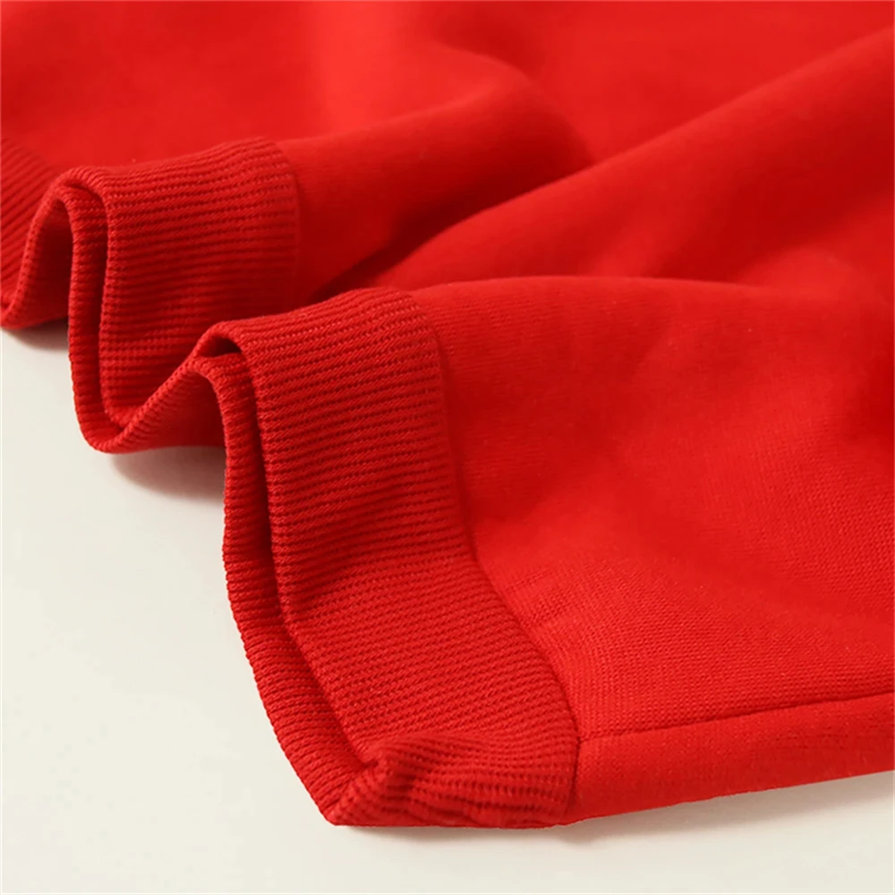 أزياء الأطفال سستة نمط ملابس الفتيان الفتيات هوديي قمم ربيع الخريف الترفيه Sweatshirr طفل 3-12 سنة معطف أحمر أسود #5