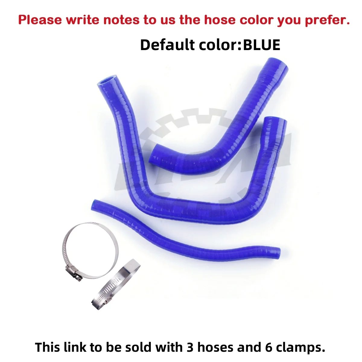 

3PCS 3PLY For 2006 2007 Suzuki Burgman 650 AN650 Motorcycle Radiator Silicone Hose Kit Replacement Parts Pipe Tube