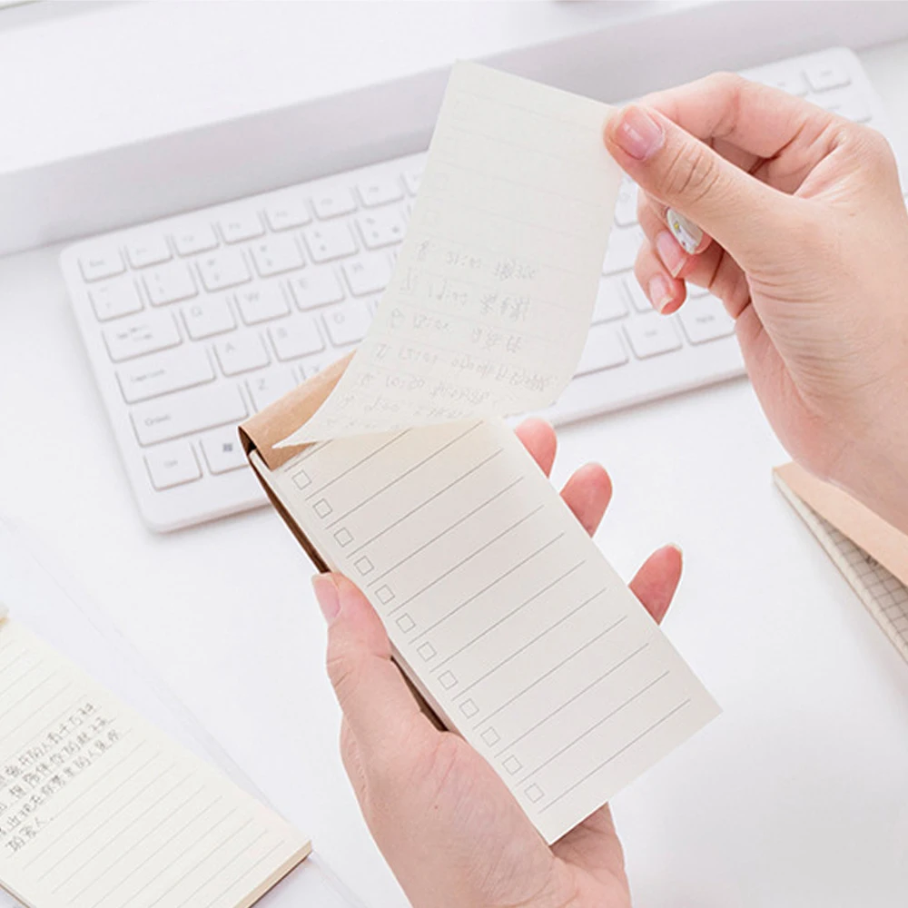 Note Pads Note Paper Scratchpads Journal Notebook Tearable Book Memo Pad Daily Plan To Do List Schedules Office School Supplies