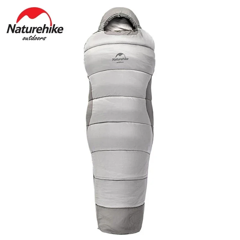 

Naturehike-Penguin Cotton Sleeping Bag for Adult, Thickening, Warm-Keeping, Cold-Proof, Portable, Camping, Autumn, Winter