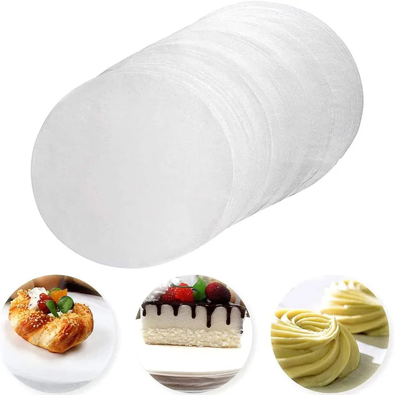 3000Pcs/Lot Round Barbecue Paper Parchment Rounds Baking Paper Liners for Baking Cakes Cooking Dutch Oven Air Fryer Cheesecakes