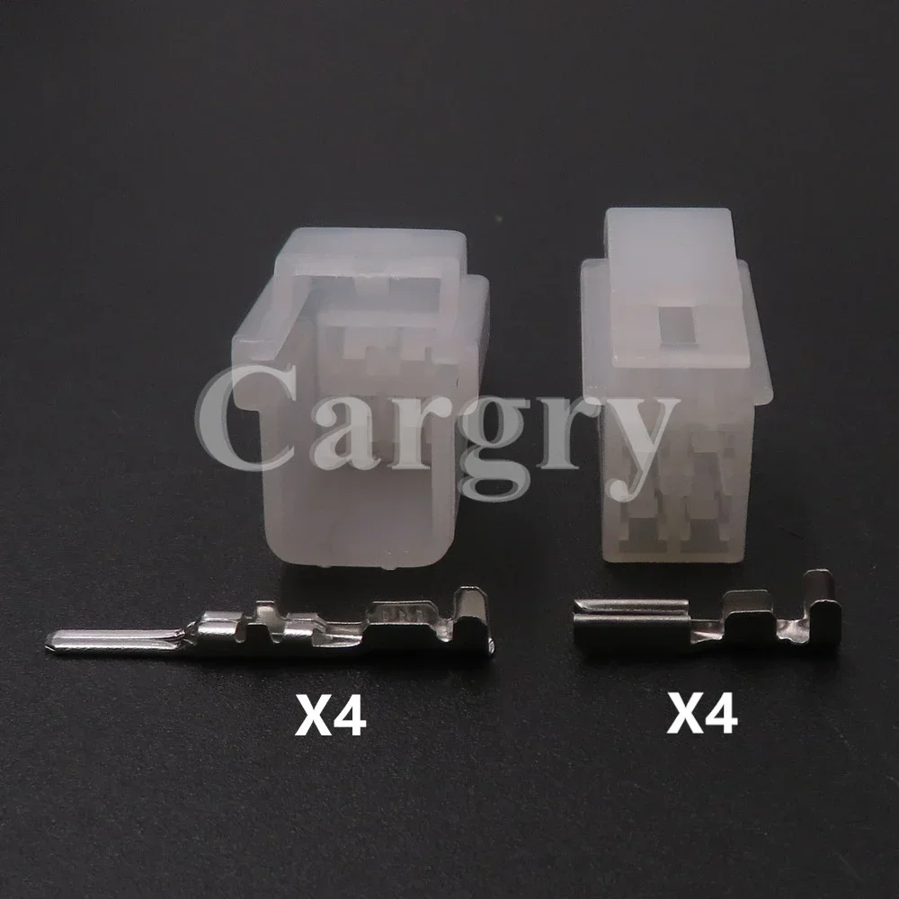 1 Set 4P 6090-1011 6090-1041 Car Plastic Housing Unsealed Cable Connector AC Assembly Auto Replacement Socket Parts