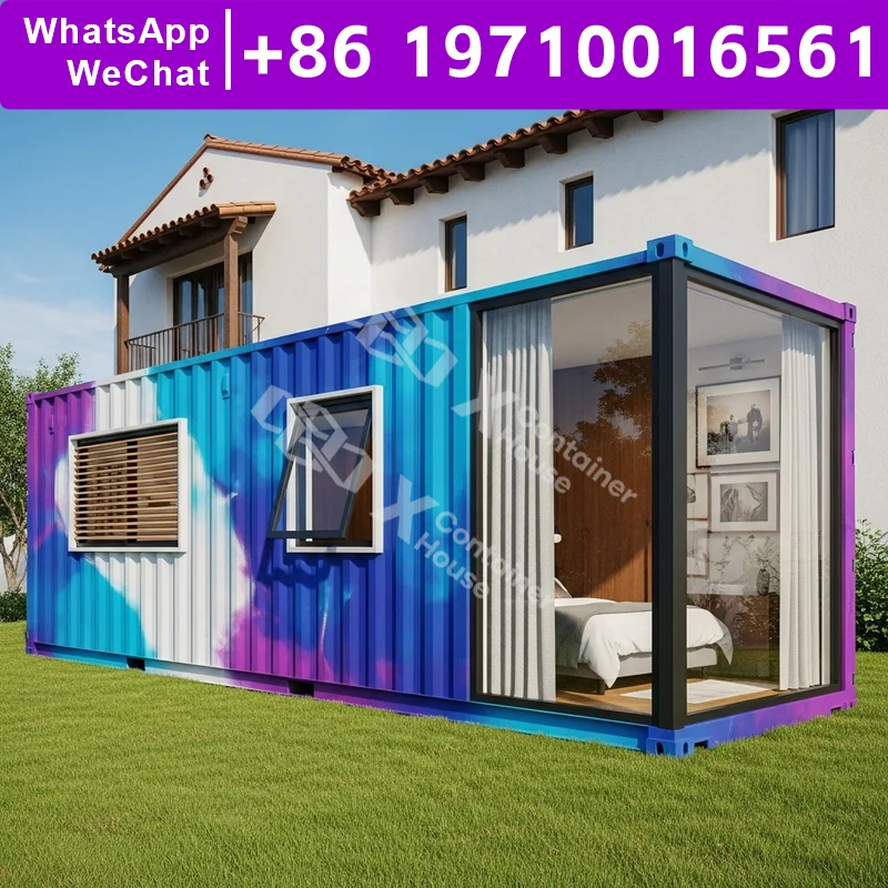 

Fashion Prefab Container Homes For Sale Eco-Friendly Tiny Homes Developer Container Home Flat Pack Home Prefabricated Long Life
