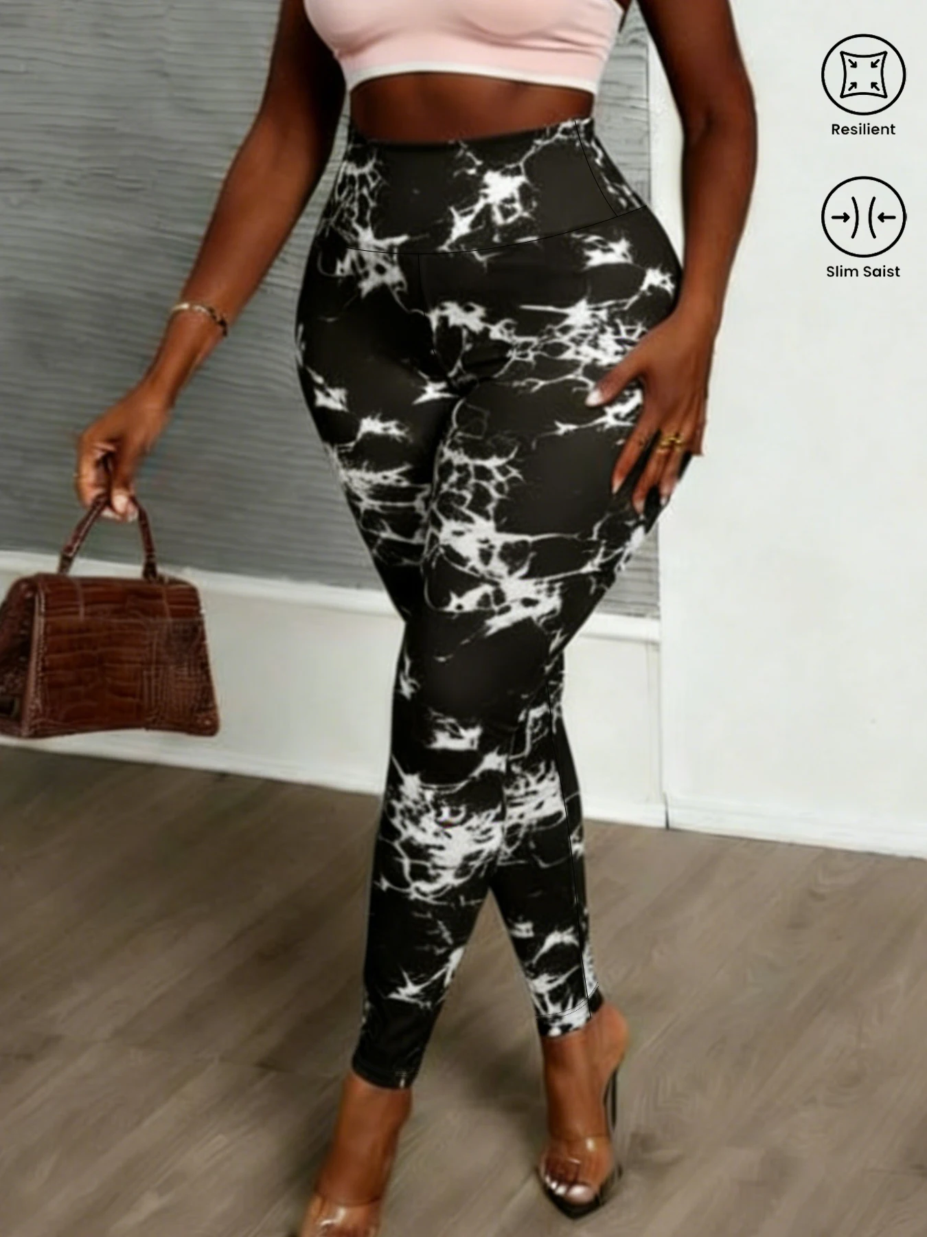 

Супермягкие леггинсы с высокой талией и эффектом тай-дай для женщин: для йоги, бега, тренировок в спортзале, непрозрачные, спортивные, для фитнеса