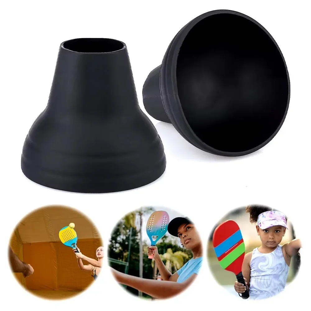 2Pcs Silicone Pickleball Ball Retriever Universal Grabber Fits Standard Pickleball Paddles Court Training Accessory