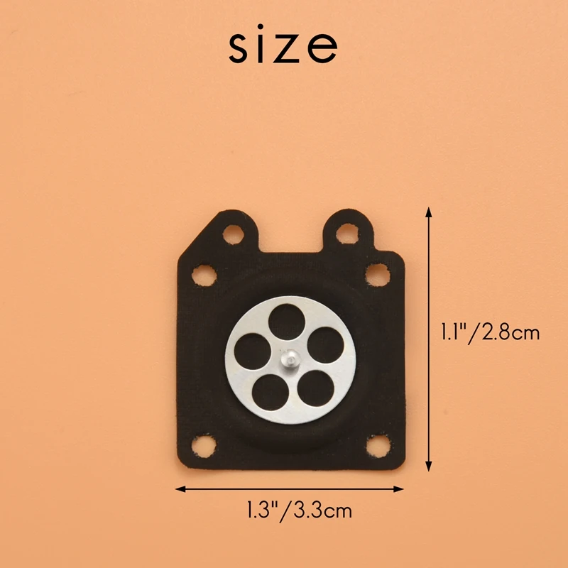 Piezas de reparación de carburador de motosierra, 20 piezas, 2500, 3800, 4500, 5200, 5800, juntas de diafragma de medición