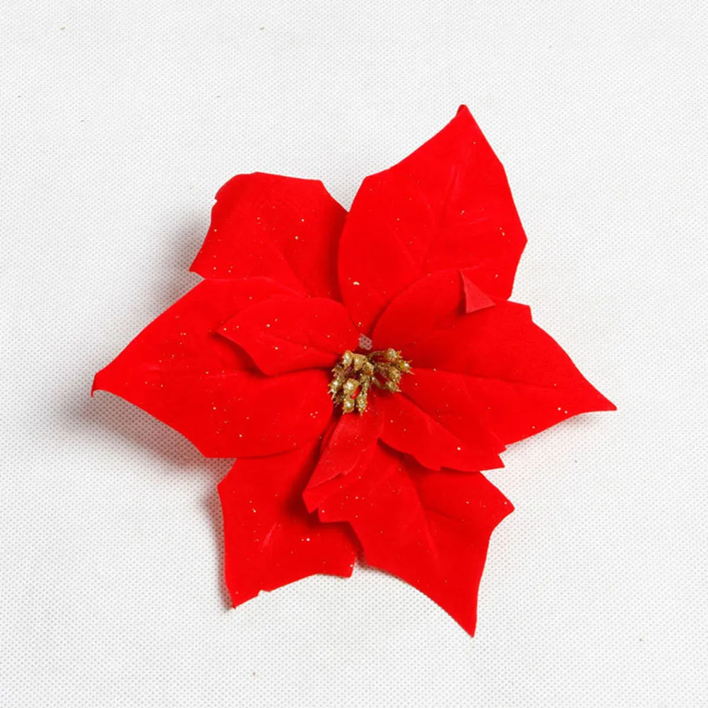 

2m Christmas Rattan Flower Garland Red Decoration DIY Wreath Xmas Tree Handrail Holiday Decor Christmas Garland