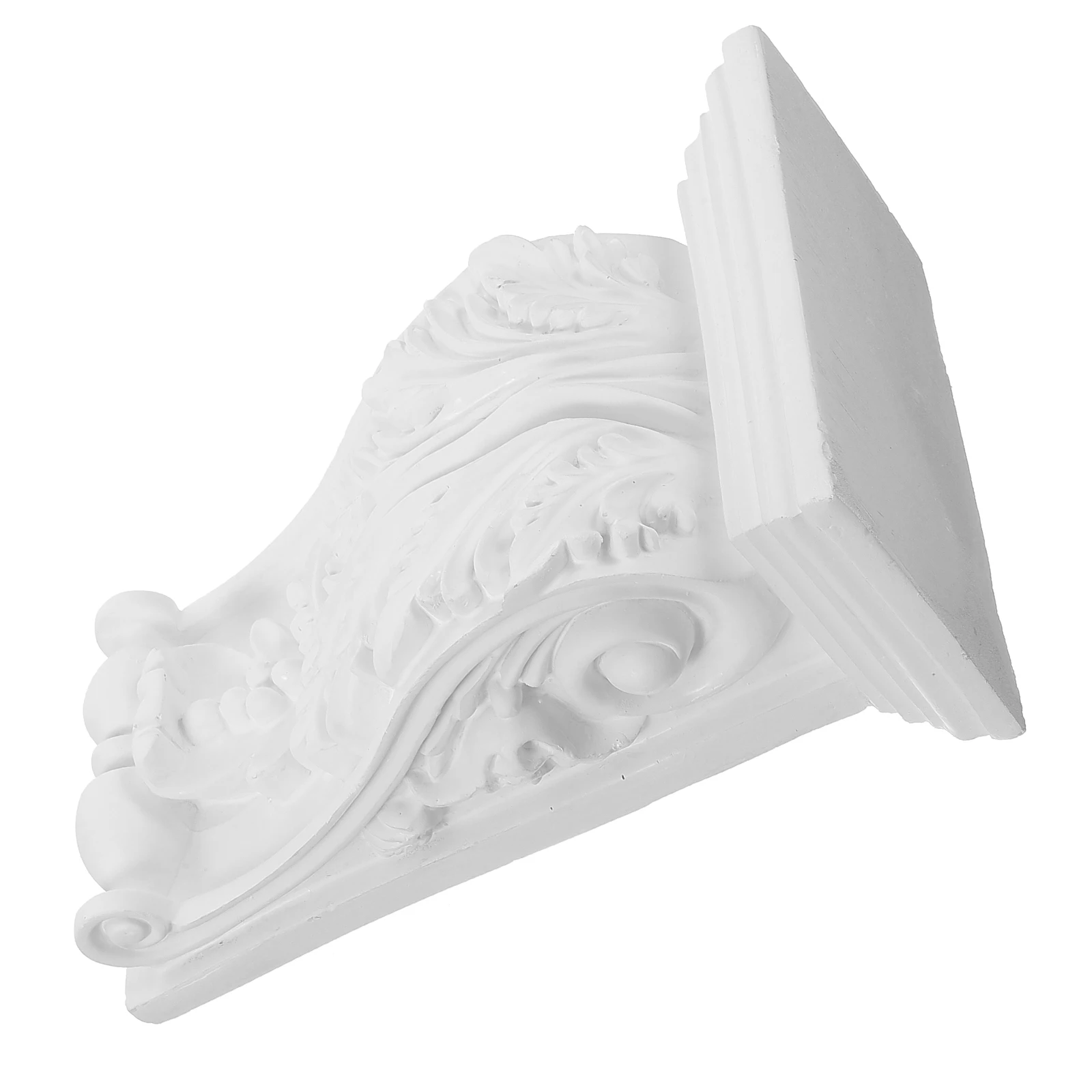 

European Style Carved Stigma Applique 135mm White Corbels Decorative Furniture Decor PU Beam Support Ceiling
