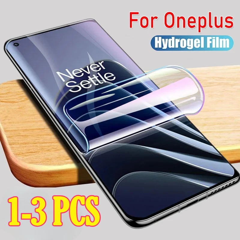 1-3PCS HD Hydrogel Film Für OnePlus 13 13S 13T 11 12 13R 12R 10T 10 Pro Screen Protector Für 1 + ACE Pro Nord 4 2T CE 3 Lite 5G