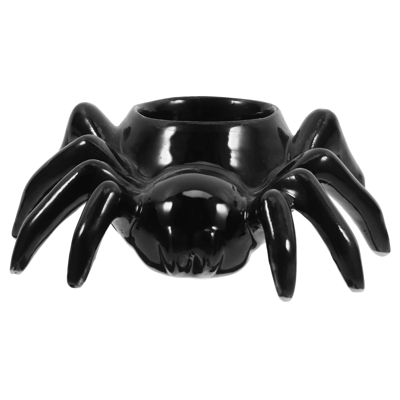 Cold Water Bottle Ceramic Spider Candlestick Halloween Decorations Ceramics Holders Décoration