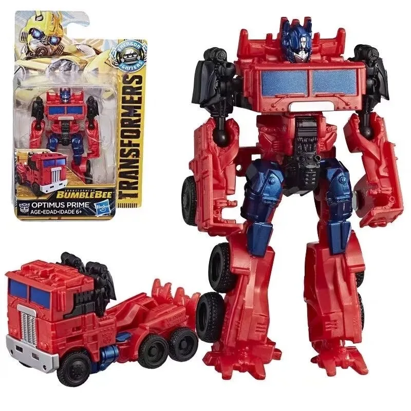 Takara Tomy Hasbro Transformers Toys Bumblebee Optimus Prime Hot Rod Cliffjumper Rollbar Action Figures Model Toys 8cm PVC view 5