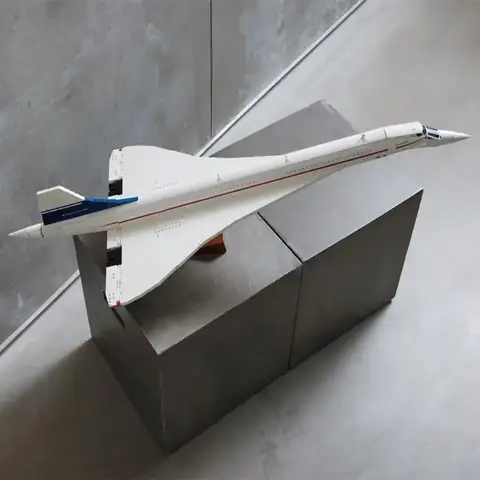 2083 delar stora Concorde-flygplansklossar med hög svårighetsgrad byggklossar modellset pusselleksak för vuxna och barn 10 best sales konkorde - №1