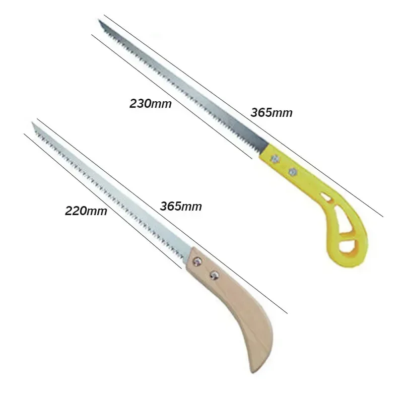 Household Hand Saw Wallboard Chicken Tail Small Hole Saws Gypsum Board Cutting Wood Plastic or Wooden Handle Multi-Function Saw