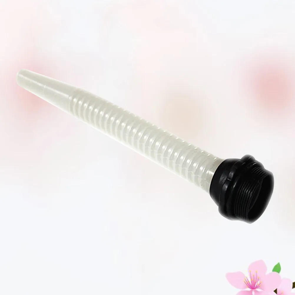 

2Pcs Oil Hose Gas Can Spout Replacement Flexible Plastic Filter Gas Bucket Water Jug Cap Universal Fueling Guide Pipe