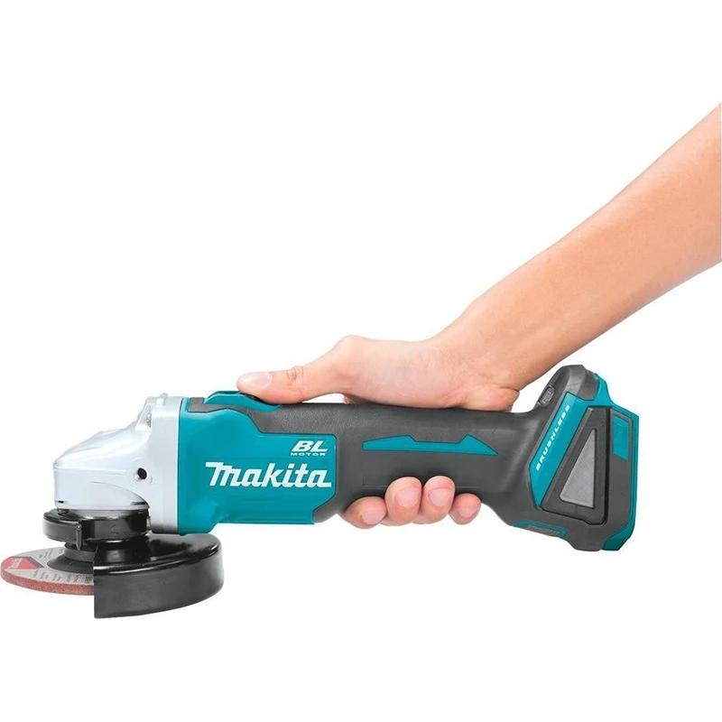 Makita DGA404 Cordless Angle Grinder Brushless Motor 18V 8500RPM Industrial Grade 4\'\' High Power Lithium Battery Angle Grinder