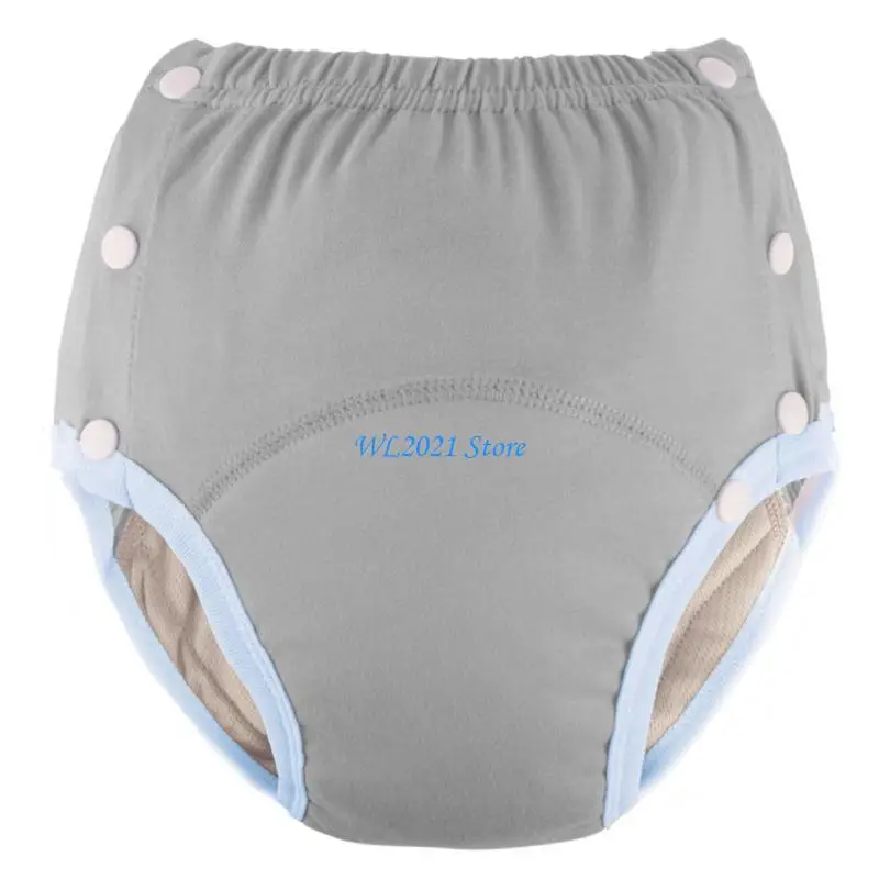 

G5GC Washable Cloth Diaper Incontinence Underwear High Absorbency Quick Dry Nighttime