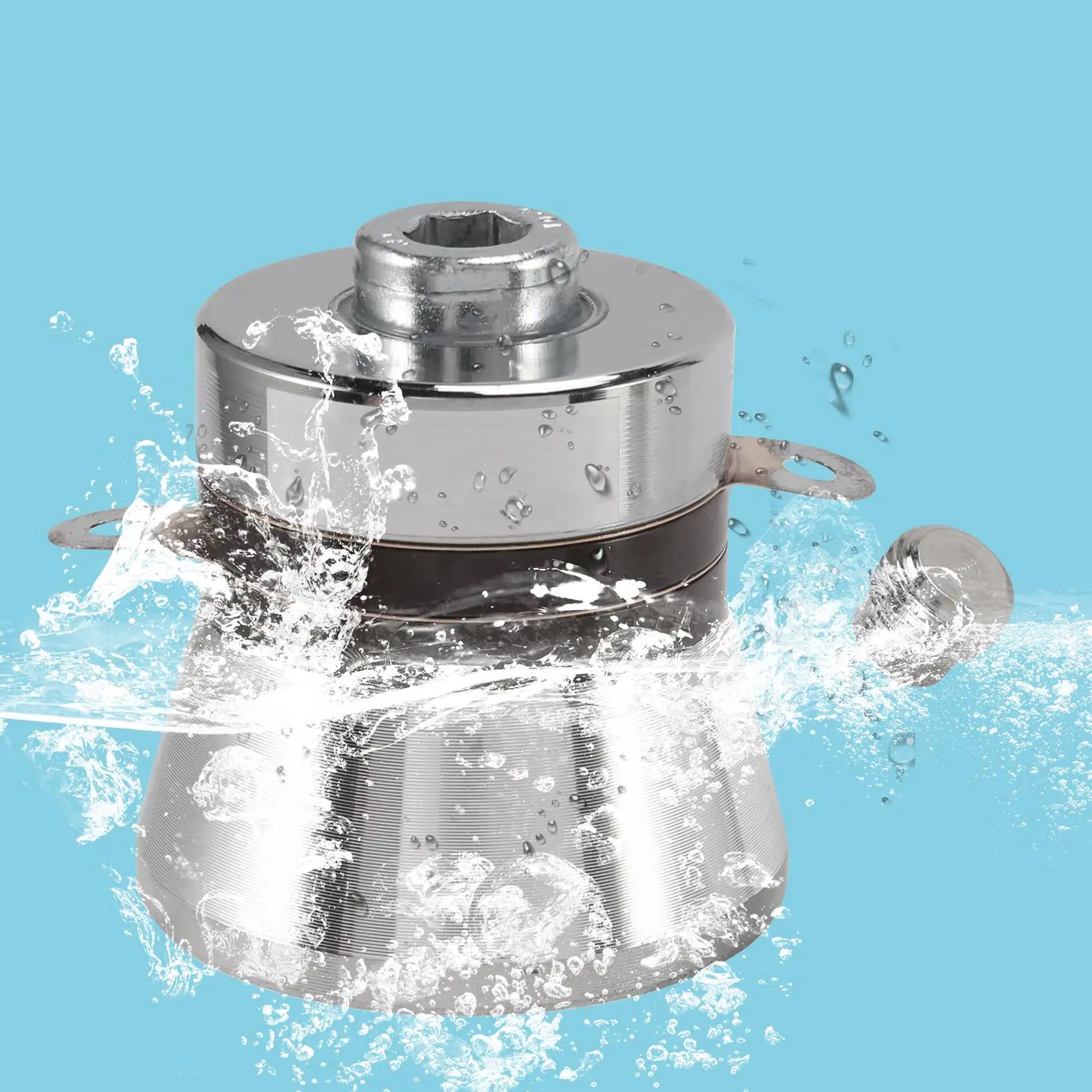 ABLK 60W 40KHz ประสิทธิภาพการแปลงสูง Ultrasonic Piezoelectric Transducer Cleaner ส่วนประกอบอะคูสติกประสิทธิภาพสูง