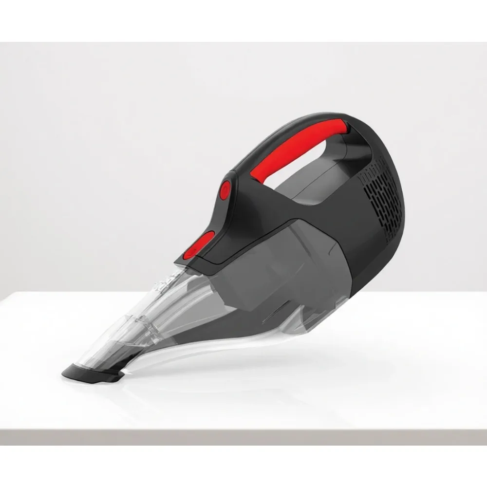 16V Cordless Handheld Vacuum Lightweight Wet Dry Suction with Crevice Tool Rechargeable Battery Portable