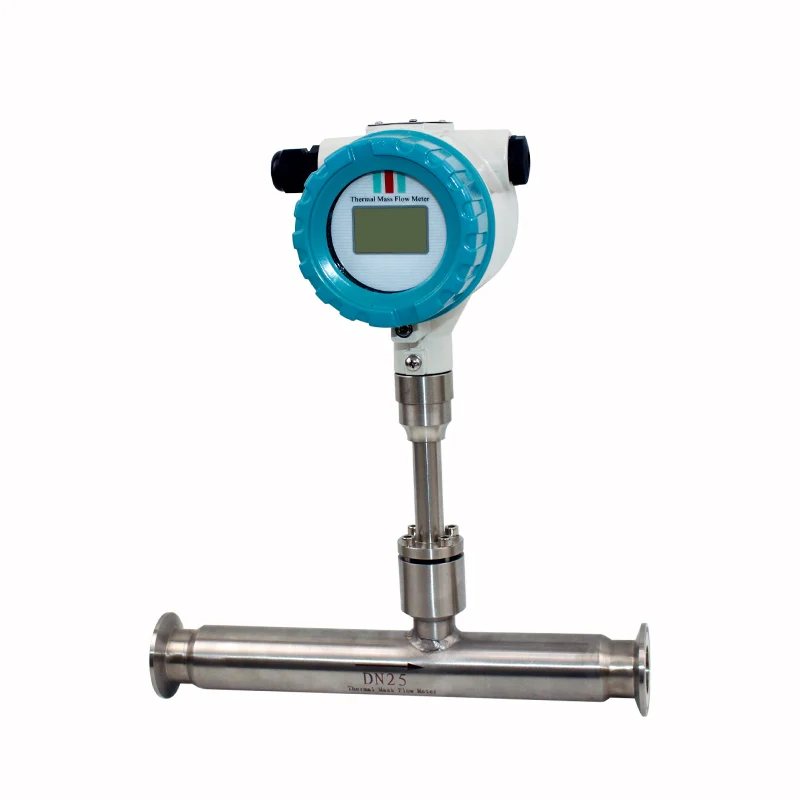 DN15-800 High Temperature  Industrial Gas Oxygen CO2 N2 Digital Gas Flow Controller Thermal Mass Flow Meter