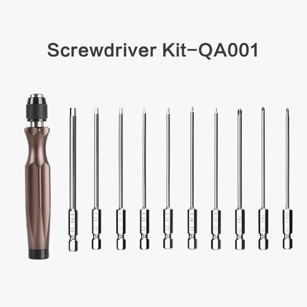 3D Printer 10-in-1 Screwdriver Kit tool For Bambu lab Voron Creality Anycubioc Maker Word QA001 Wrench Screwdrivers Tools