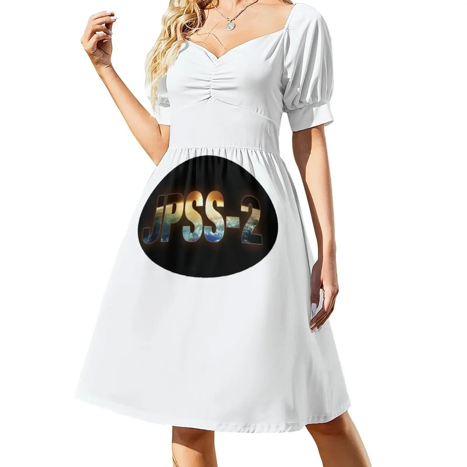 

JPSS 2 Logo Short-Sleeved Dress dresses summer cocktail dresses women's summer dresses 2025 for woman 2025 Dress