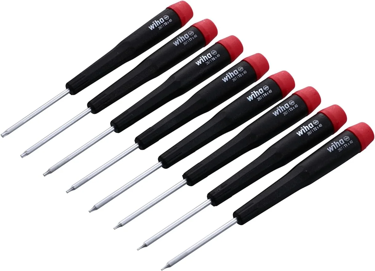 Wiha T 8-Piece (Red Black) Hand Tools  Screw Driver