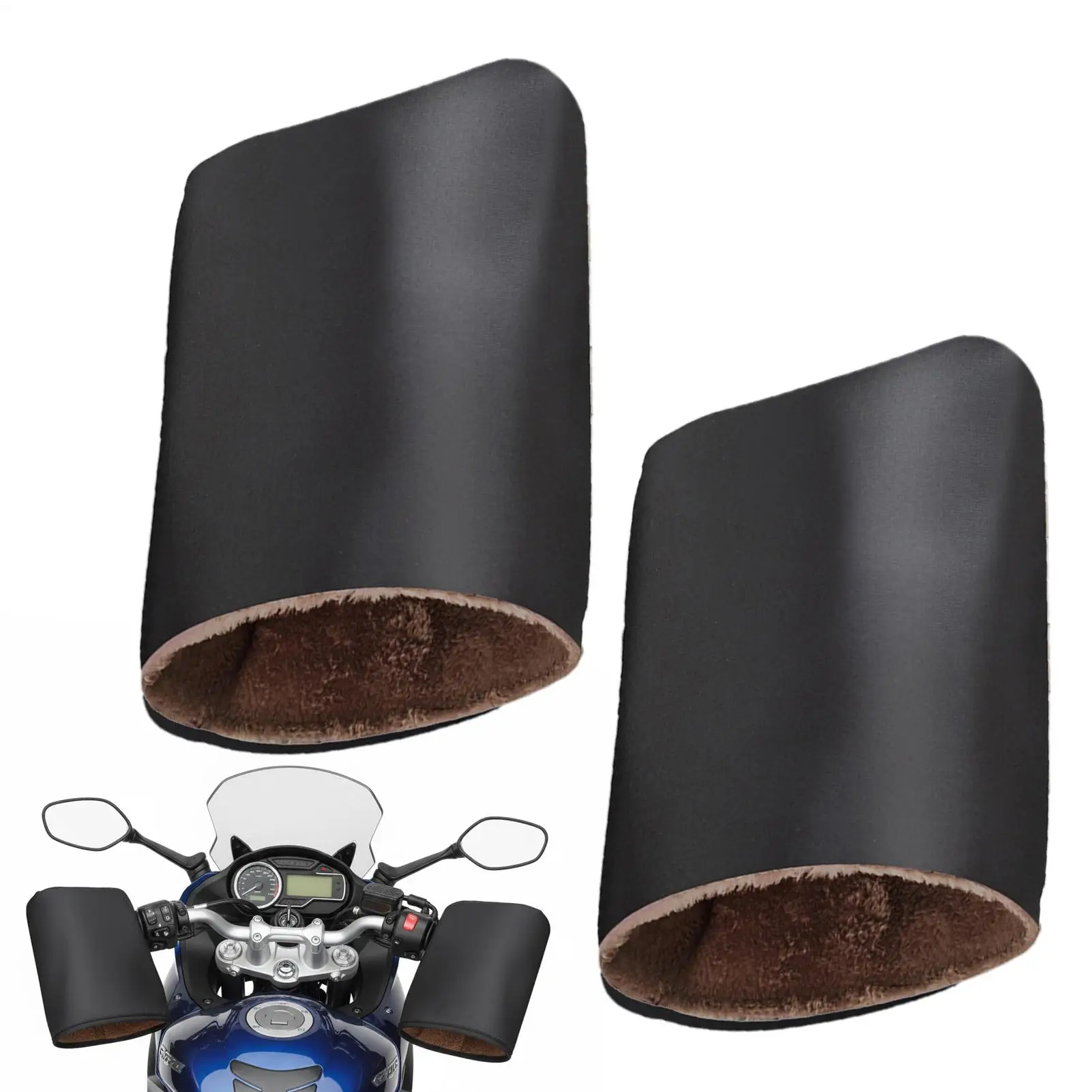 

Gloves For Motorcycle Windproof Non Slip Thick Thermal Mittens Mens Motorcycle Gloves For Friends Men Women Cycling Outdoor