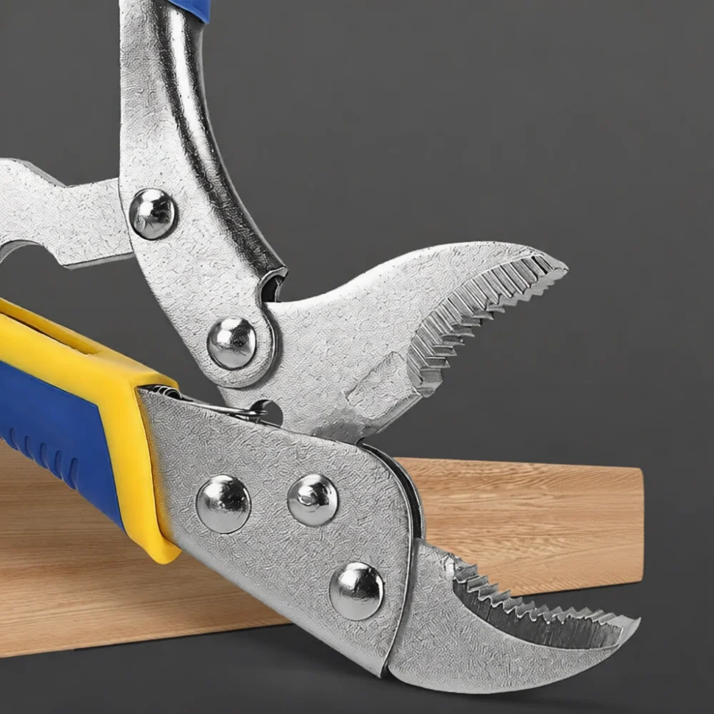 For For Mekla Industrial Locking Plier Straight Round Jaw Vise Grip Manual Clamping Tool Precision Hardware Repair Device