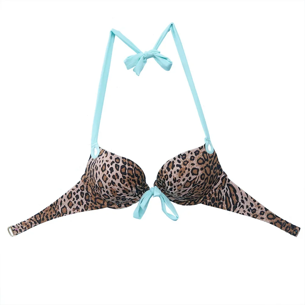 Women Underwire Bikini Top Sexy Secret Bras TOP Push Up Halter Biquini Brazilian Bikinis UP Bathing Suit TOPS