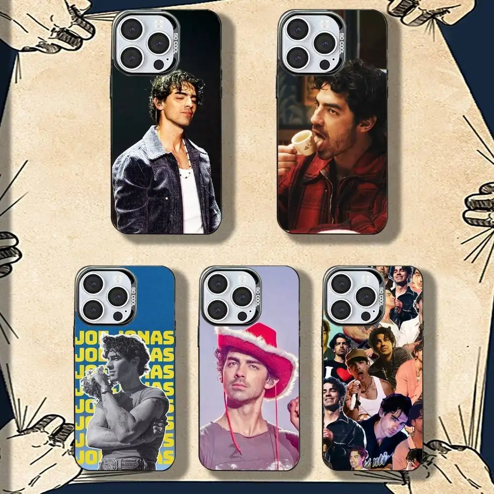 حافظة هاتف Singer J-Joe J-Jona لهاتف iPhone 16,15,14,13,12,11,8,7,Pro,Max,Plus,Mini,XS,SE غطاء غير لامع مقاوم للصدمات