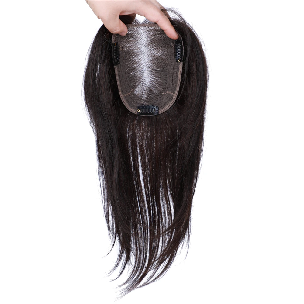 Рисунок 2 - Короткий прямой топпер из натуральных волос для женщин