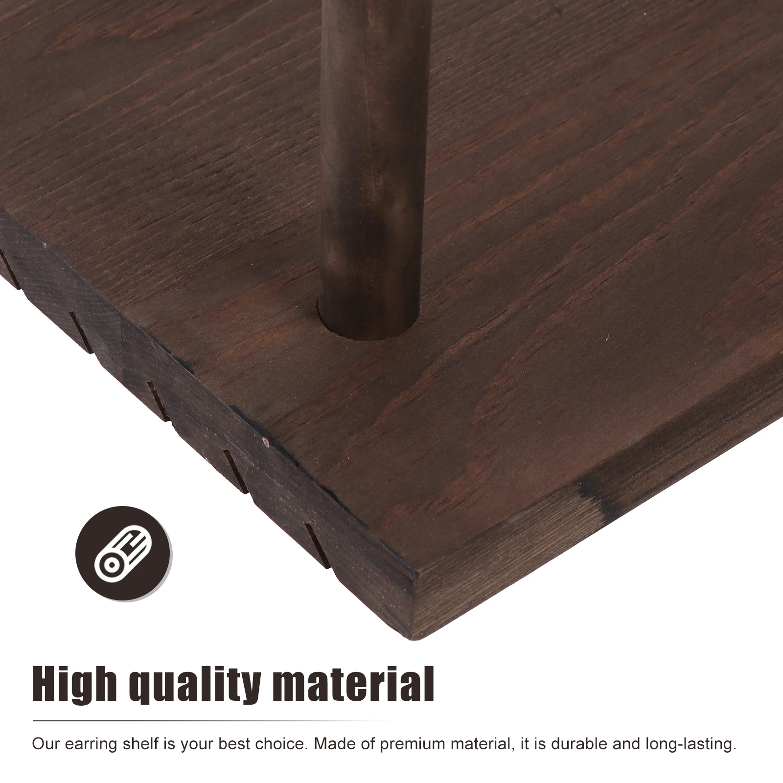 

Earring Display Stand Premium Material Durable Long Lasting Jewelry Organizer Rack Neat Orderly Desk Storage Jewelry Rack