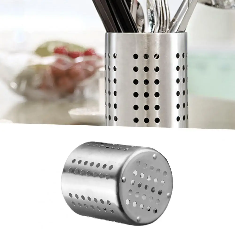 Chopsticks Lightweight 2021 Holder Cage Well Made Stainless Steel Stand Steadily Cutlery Kitchen Utensil Container Tableware