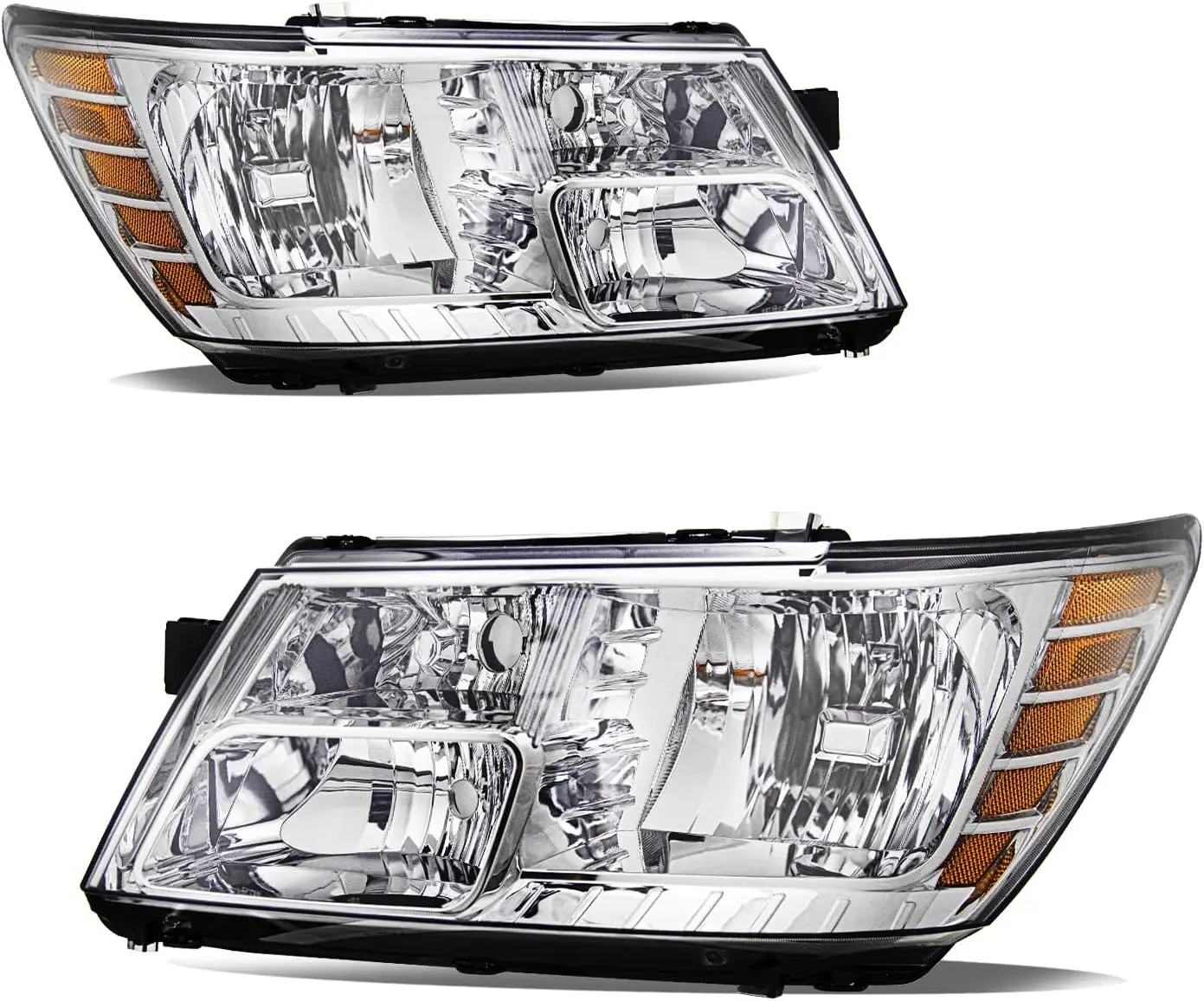 

Fits for 2009-2020 Dodge Journey Headlight Assembly Replacement OE Headlamp Driver and Passenger Side
