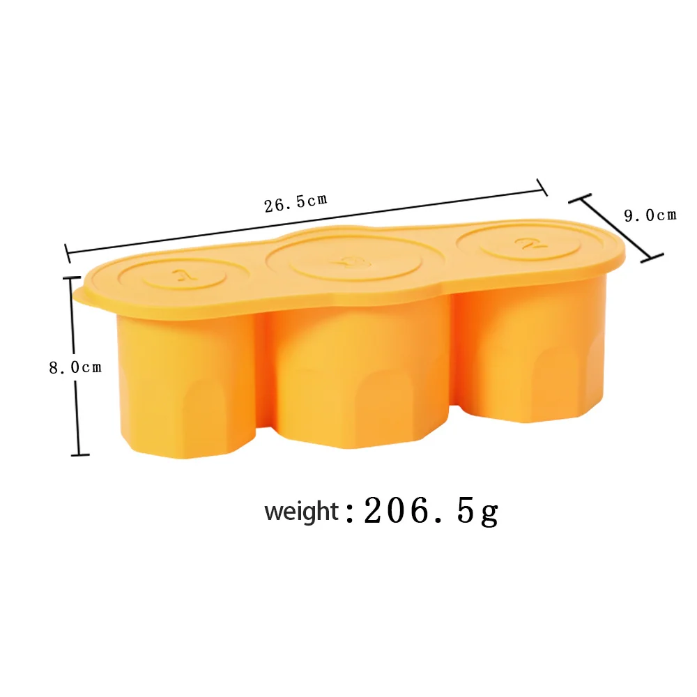 Cube Tray for 40Oz  ,Soft Silicone Tumbler  Mold, Cube Molds With Lid for  Drink,,Whiskey,Cocktail