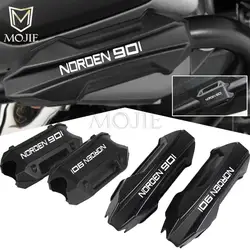 For HUSQVARNA Norden 901 NORDEN901 2022 2023 2024 Motorcycle 25mm Crash Bar Bumper Engine Guard Protection Block Cover Parts