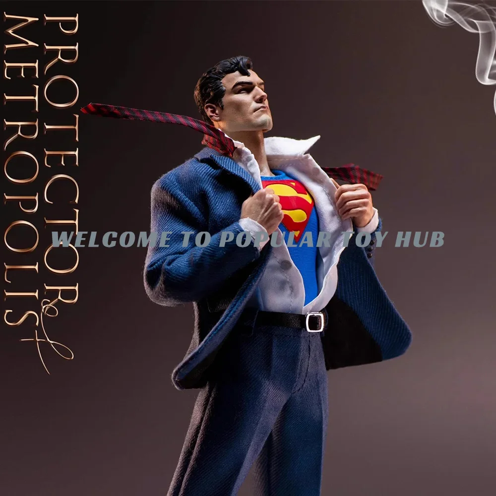 New 1/12 Muff  Action Male Soldier Superman Clark Kent Protector Metropolis Messenger Justice  Action Figures Custom Toys Gifts