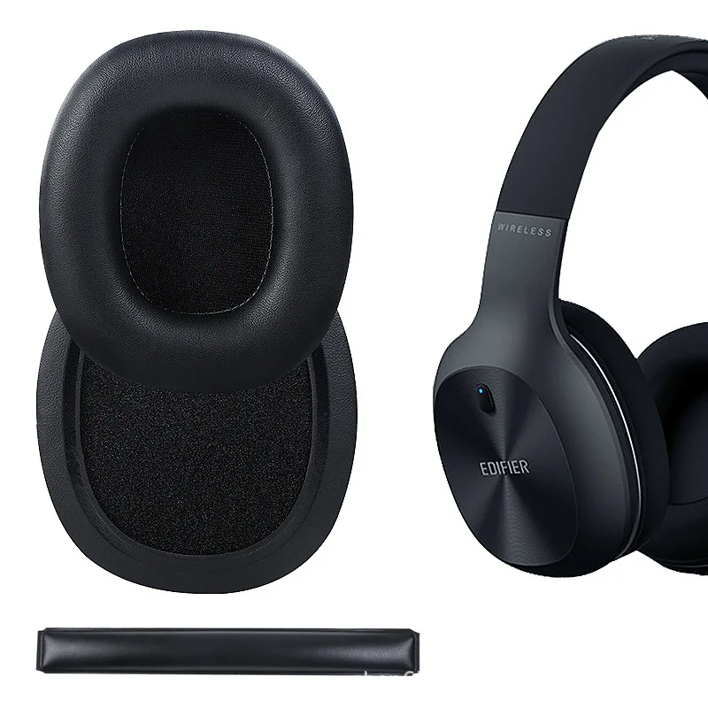 Almohadillas de repuesto para auriculares W800BT W808BT G1, almohadillas de cuero, Kit de diadema para auriculares