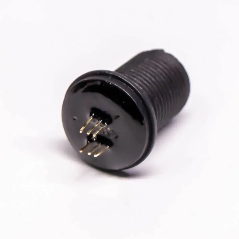 USB Connector Waterproof Female Straight Socket PCB Mount Waterproof USB