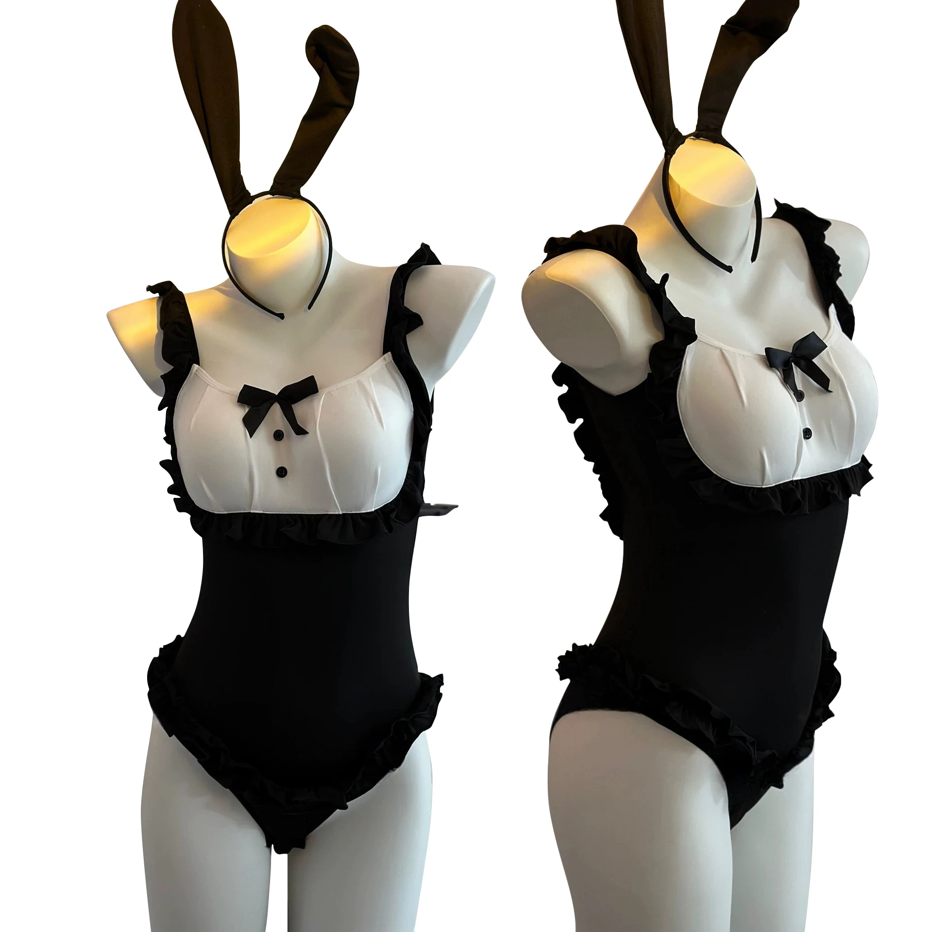 

Cosplay costumes Sexy and playful bunny girl uniform tempting jumpsuit no take off role costume for women sexy adult female