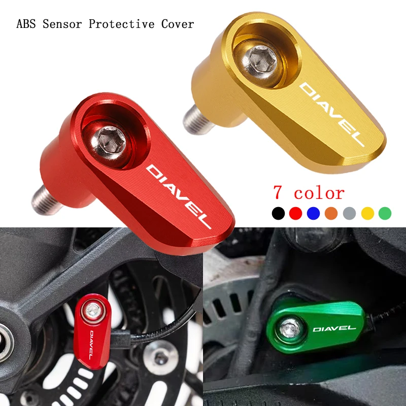 Protector de Sensor ABS para Rueda Delantera de Motocicleta para DUCATI DIAVEL Diavel AMG Carbon Strada XDIAVEL S 2012-2025
